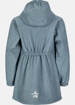 New Nanok Ganika Softshell JR Dusty Blue Melange
