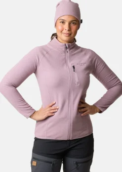 Best Swedemount Geilo Fleece Full Zip II W Pale Mauve