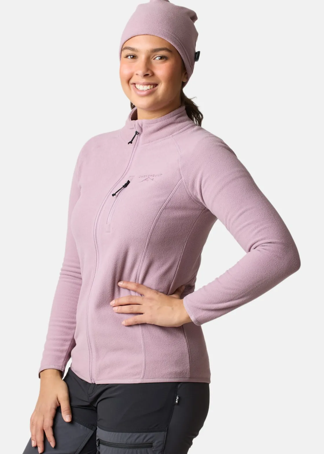 Best Swedemount Geilo Fleece Full Zip II W Pale Mauve