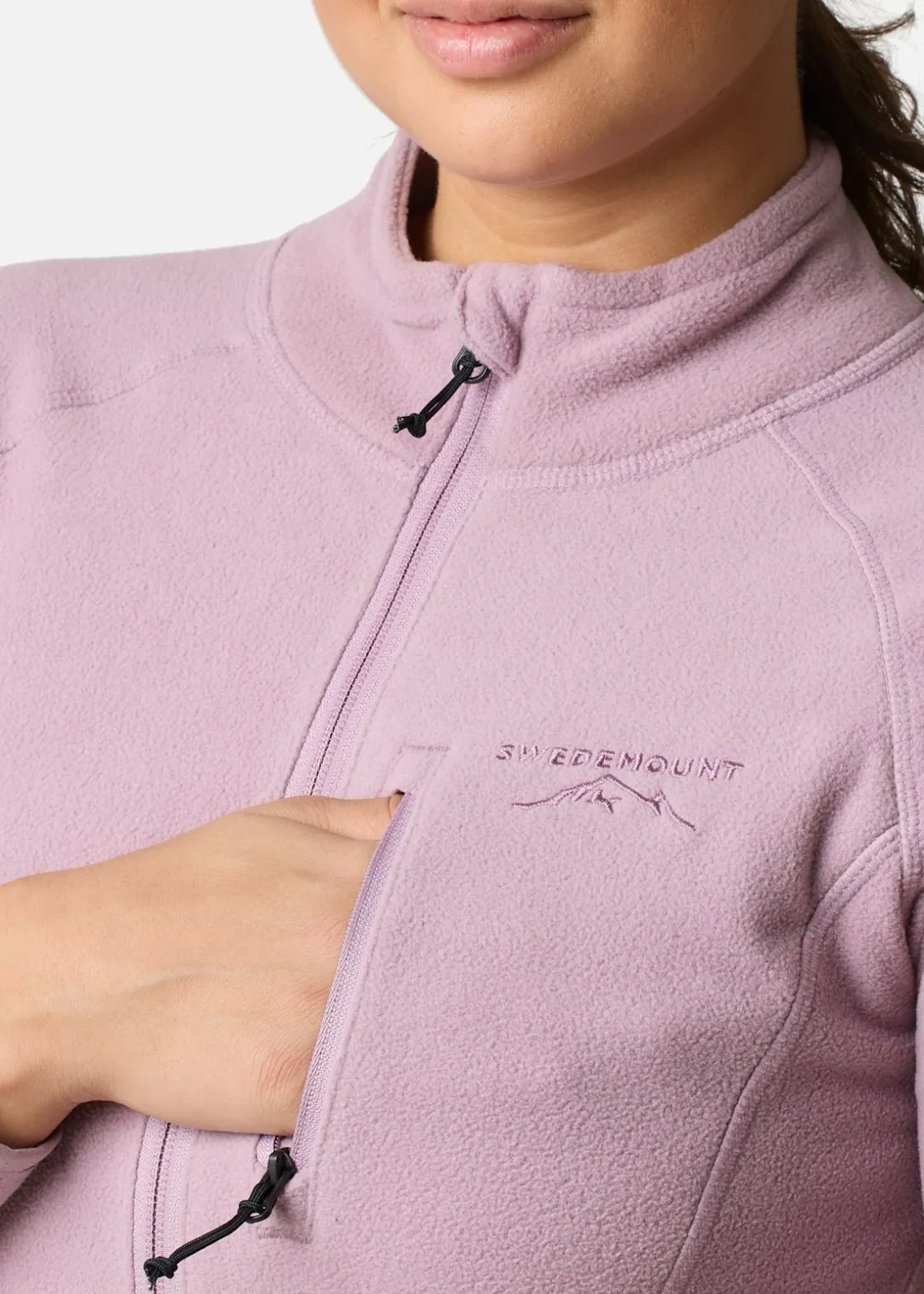 Best Swedemount Geilo Fleece Full Zip II W Pale Mauve