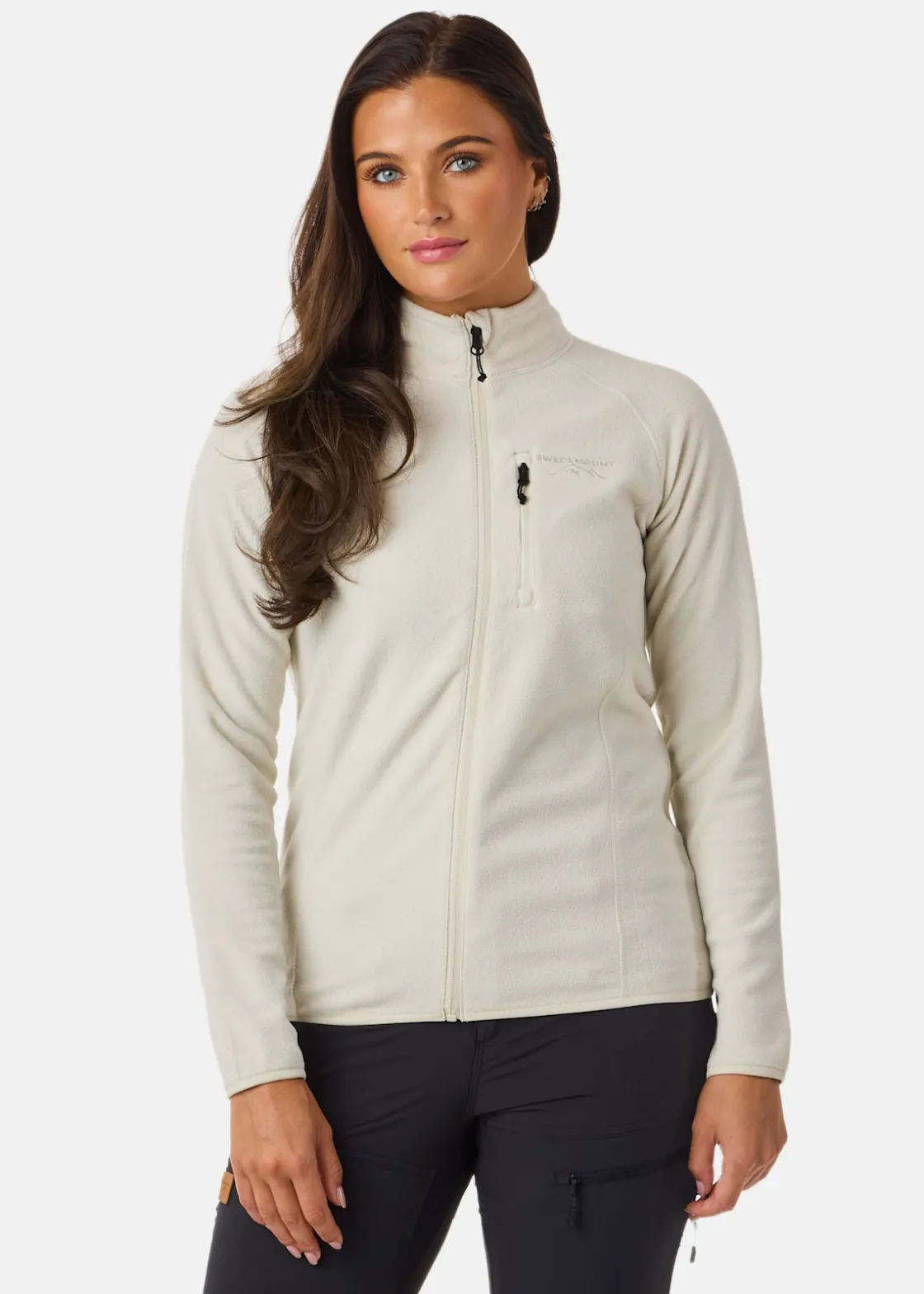 Outlet Swedemount Geilo Fleece Full Zip II W Lt Beige