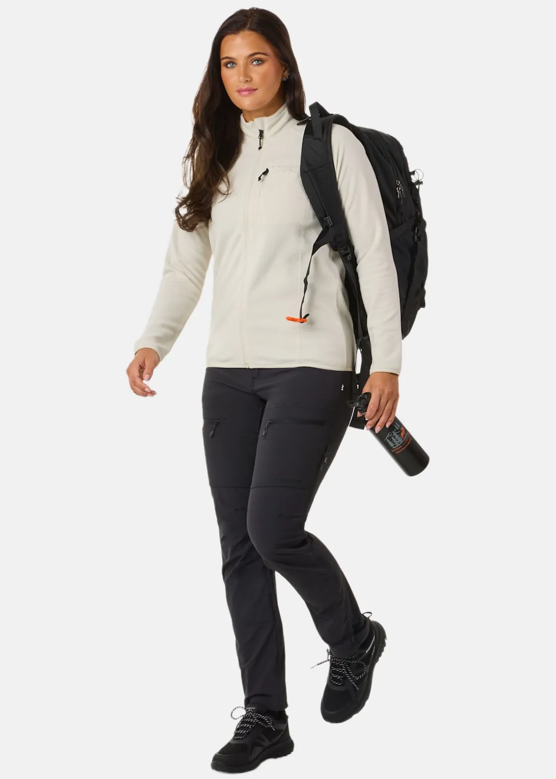 Outlet Swedemount Geilo Fleece Full Zip II W Lt Beige