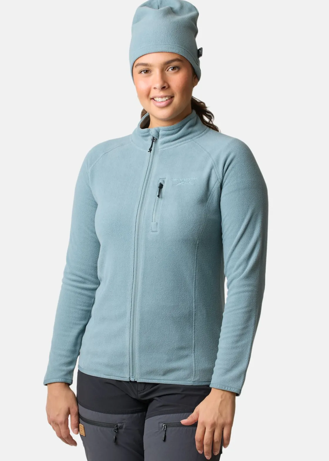 Clearance Swedemount Geilo Fleece Full Zip II W Seaweed Green