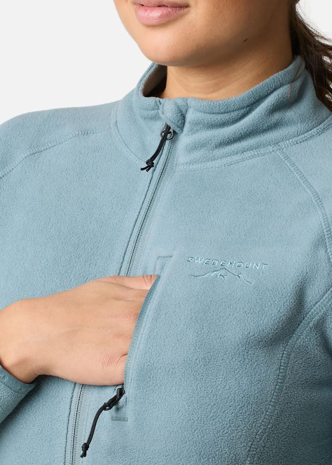 Clearance Swedemount Geilo Fleece Full Zip II W Seaweed Green