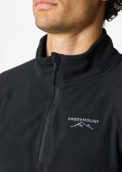 New Swedemount Geilo Fleece Halfzip II Black