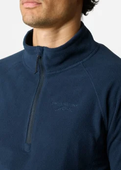 Clearance Swedemount Geilo Fleece Halfzip II Navy