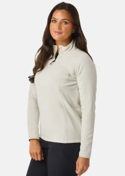 Hot Swedemount Geilo Fleece Halfzip II W Lt Beige