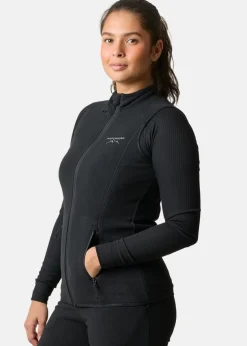 Best Swedemount Geilo Fleece Vest II W Black