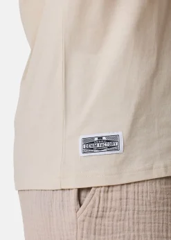 Outlet Denim Factory Gin Tee Oatmeal