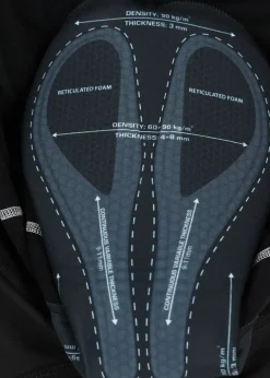 New Swedemount Giro Bike Bib Long Tights Thermal 2.0 Black/Reflective