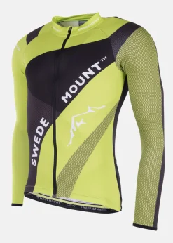 Discount Swedemount Giro Bike L/S Tee Black/Neon