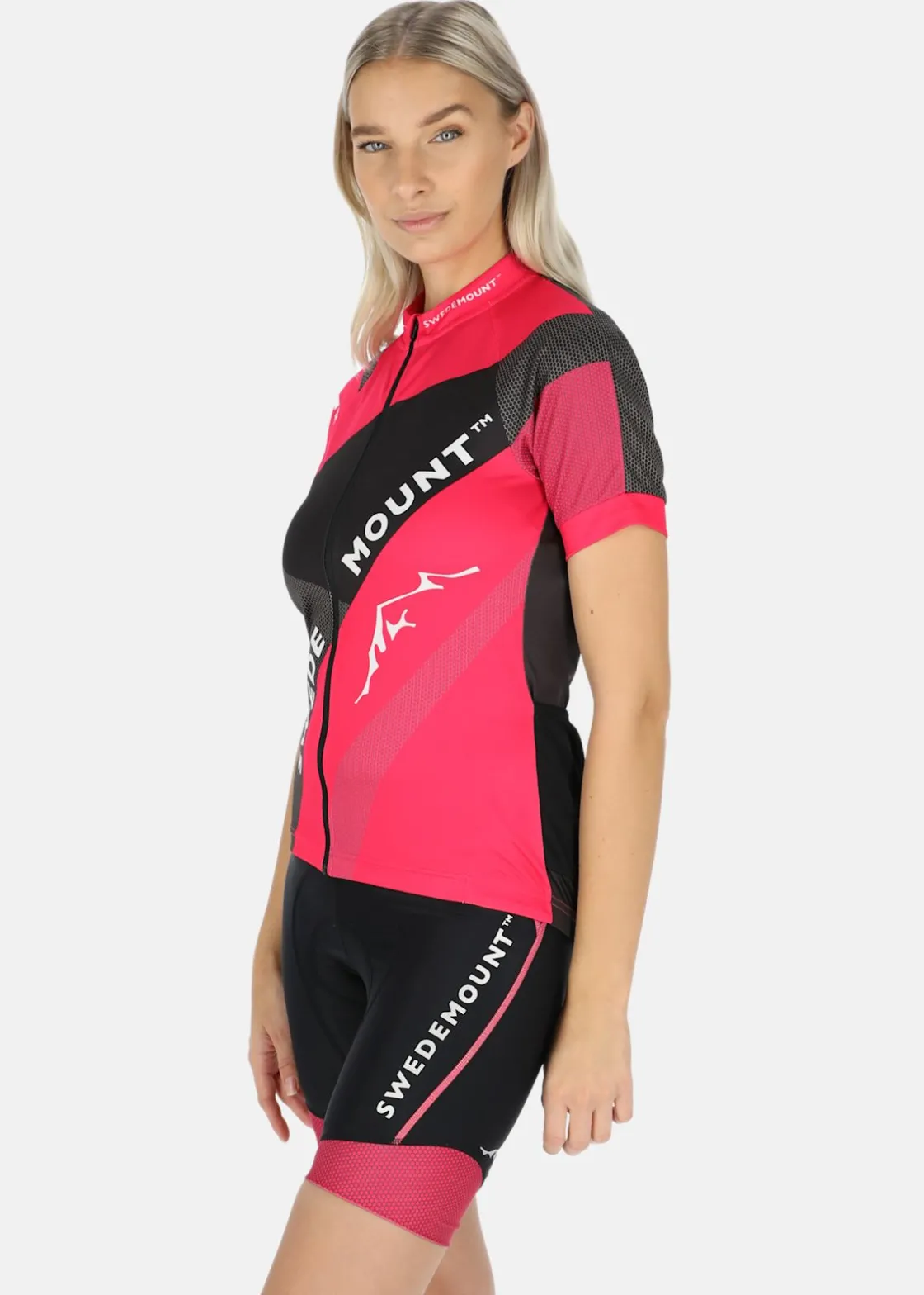 New Swedemount Giro Bike Tee W Black/Fresh Pink