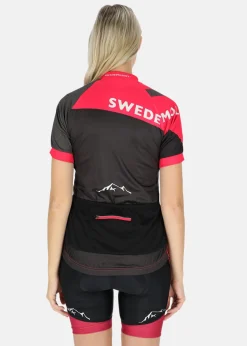New Swedemount Giro Bike Tee W Black/Fresh Pink
