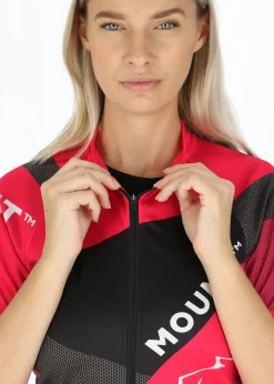 New Swedemount Giro Bike Tee W Black/Fresh Pink