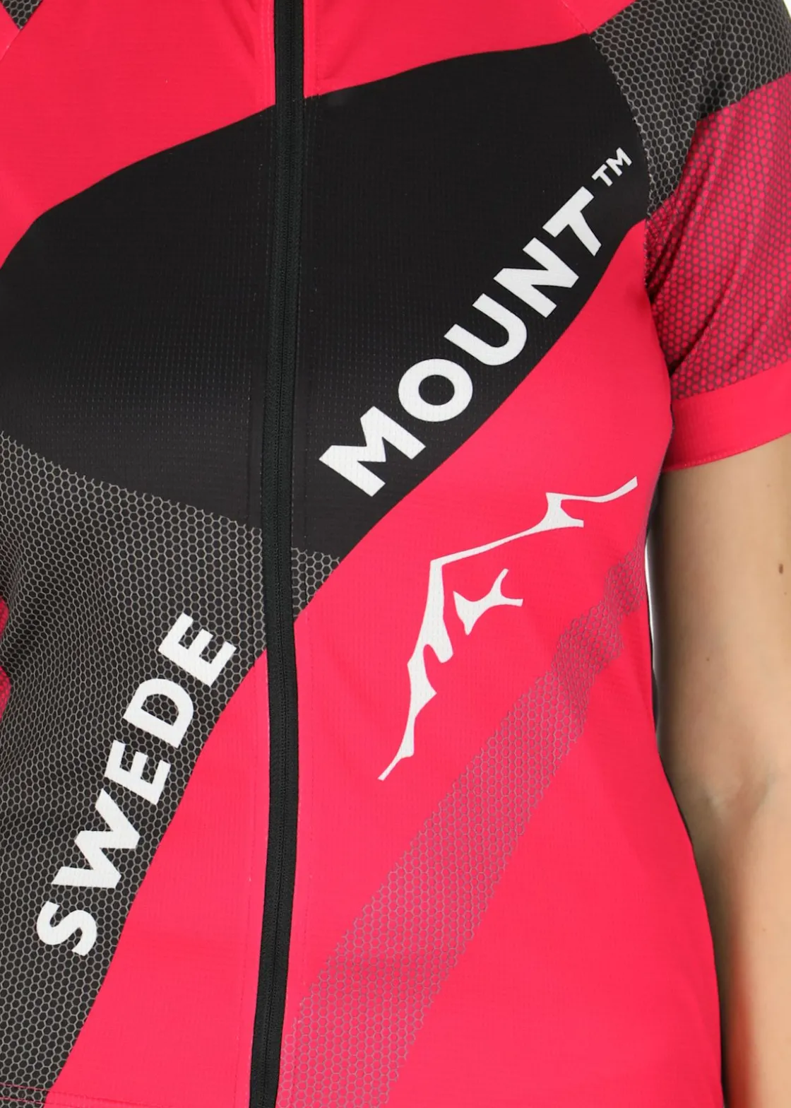 New Swedemount Giro Bike Tee W Black/Fresh Pink