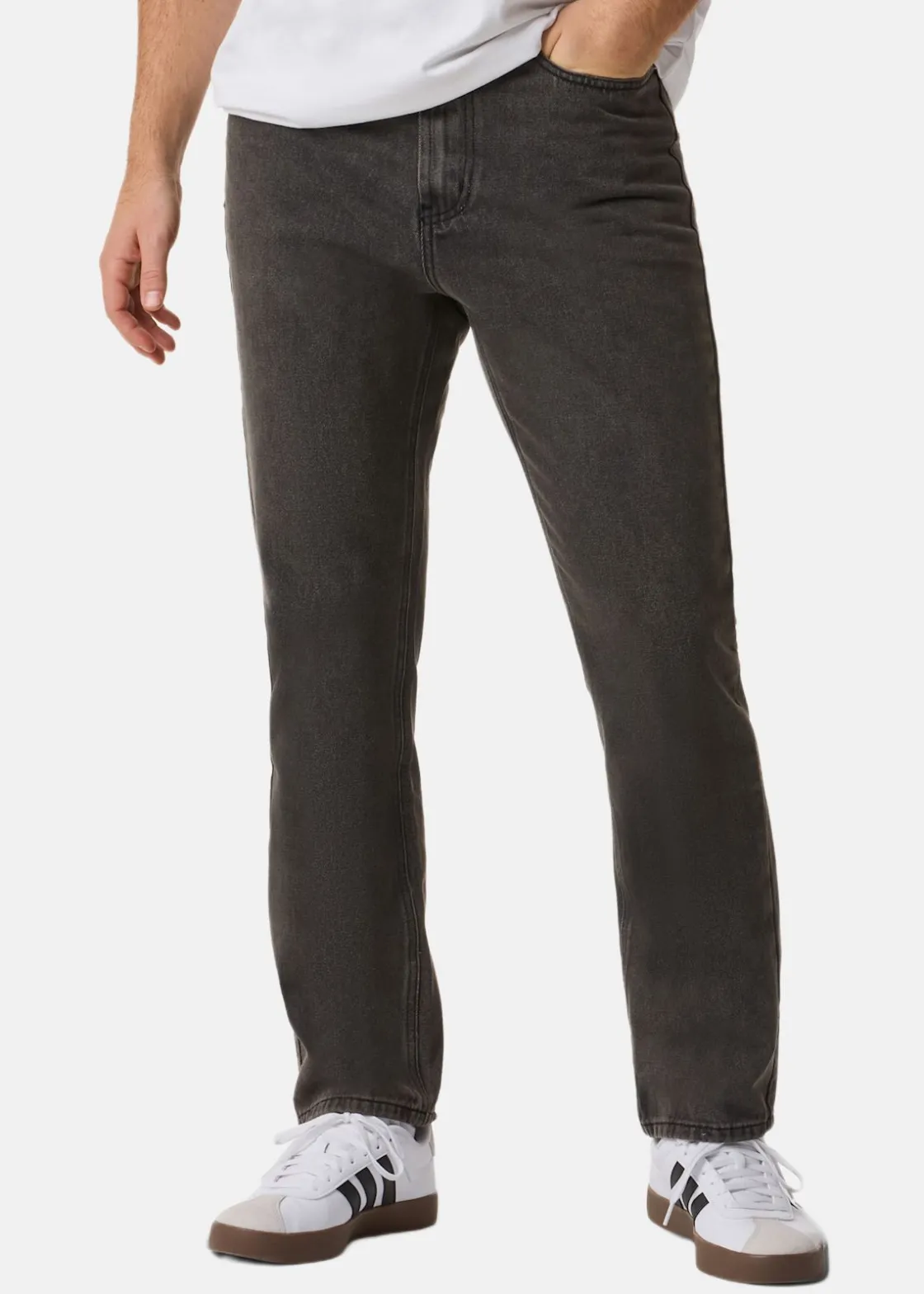 Best Gizmo Straight Leg Jeans Grey