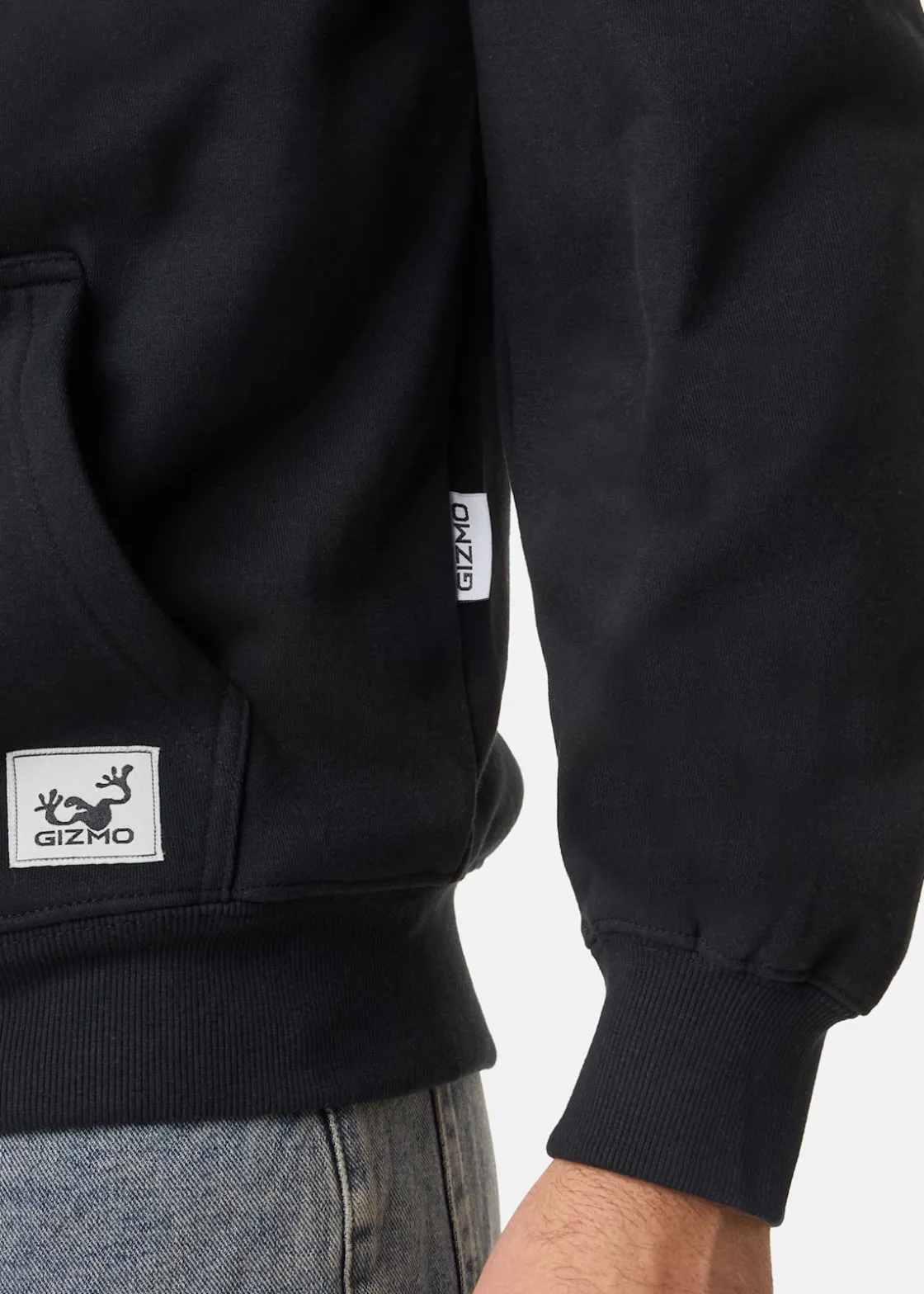 Best Gizmo Zip Hoodie Black