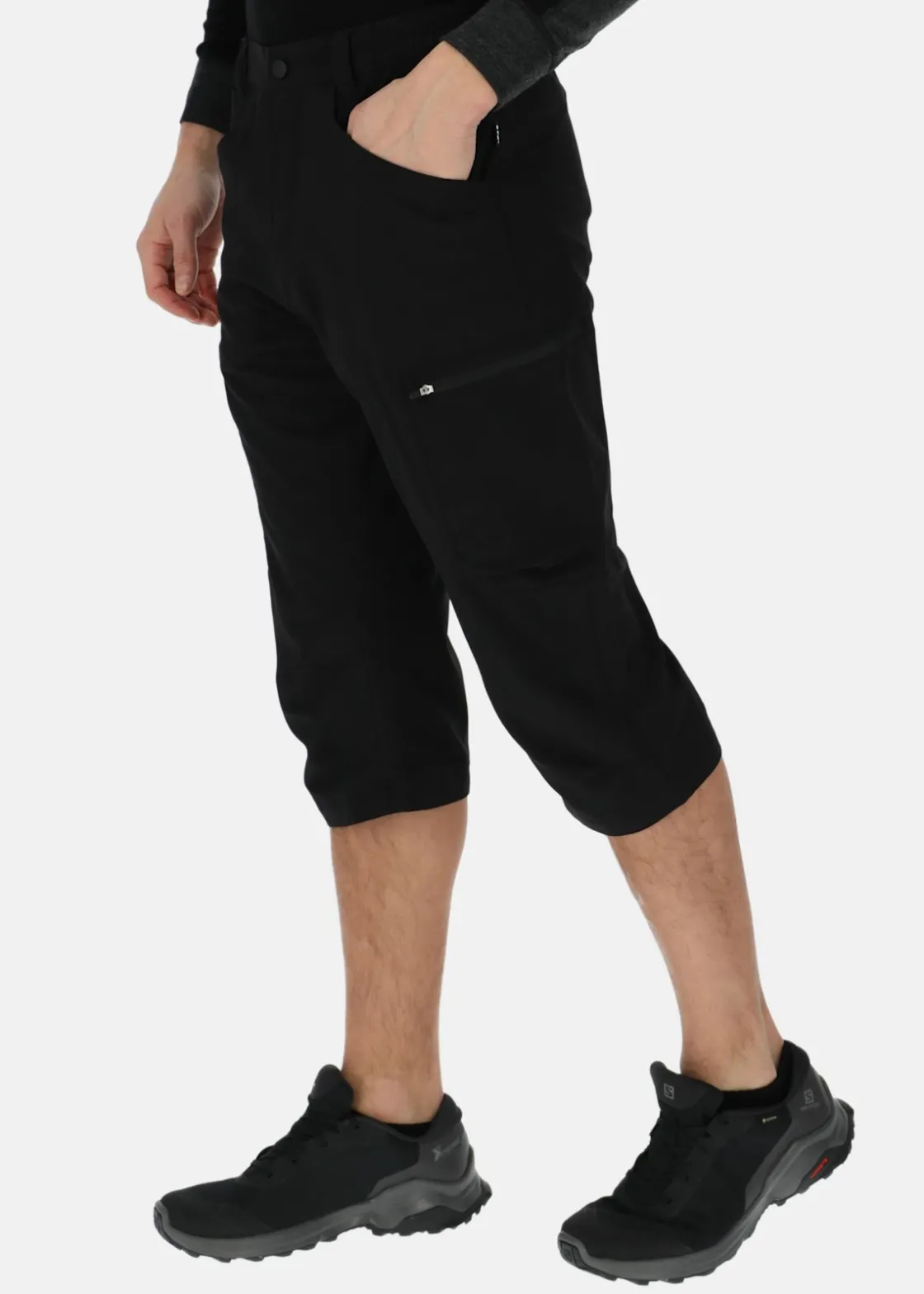 Sale Swedemount Glittertind 3/4 Pants Black/Black