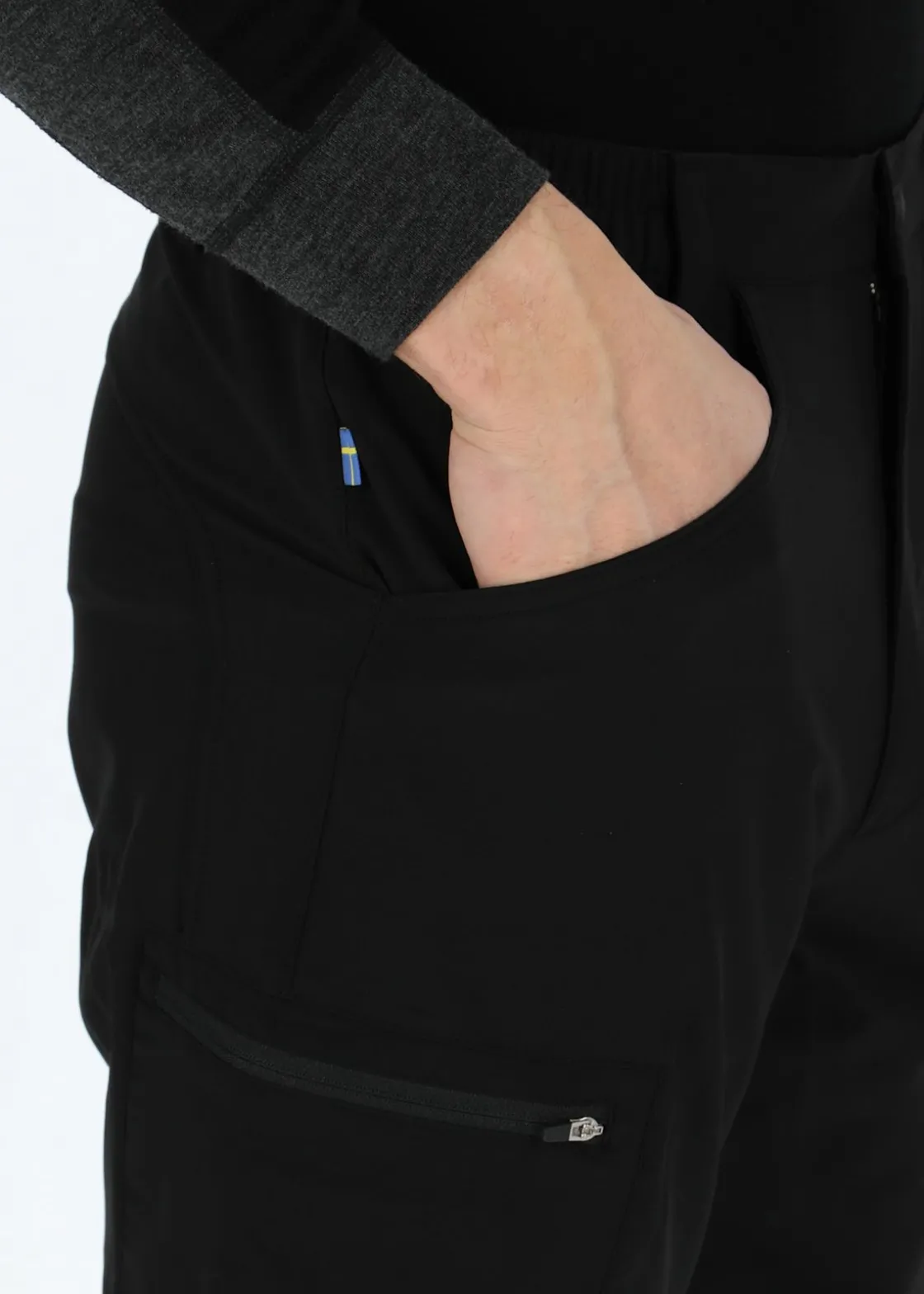 Sale Swedemount Glittertind 3/4 Pants Black/Black