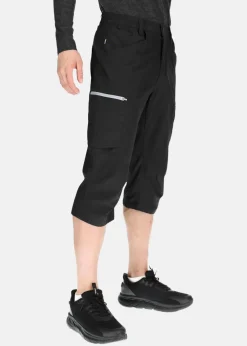 Outlet Swedemount Glittertind 3/4 Pants Black/Grey