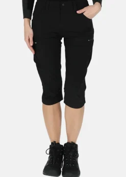 Outlet Swedemount Glittertind 3/4 Pants W Black/Black