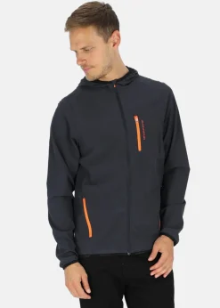 New Swedemount Glittertind Jacket Charcoal/Orange