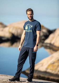 Clearance Swedemount Glittertind Pants Charcoal/Orange