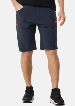 Clearance Swedemount Glittertind Shorts Charcoal/L.t Orange