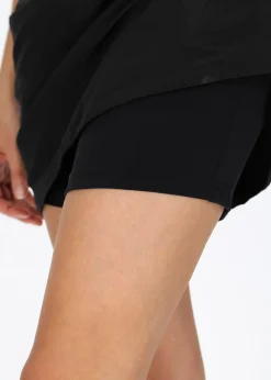 Clearance Swedemount Glittertind Skirt W Black/Burgundy