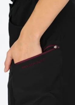 Clearance Swedemount Glittertind Skirt W Black/Burgundy