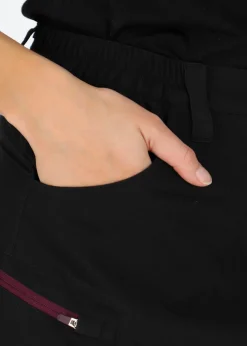 Clearance Swedemount Glittertind Skirt W Black/Burgundy