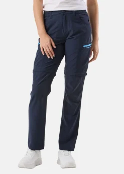Hot Swedemount Glittertind Zip-Off Pants W Dk. Navy/Lt Blue