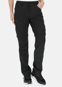 Online Swedemount Glittertind Zip-Off Pants W Black/Burgundy