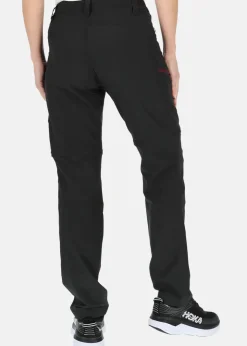 Online Swedemount Glittertind Zip-Off Pants W Black/Burgundy