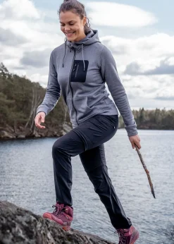 Online Swedemount Glittertind Zip-Off Pants W Black/Burgundy