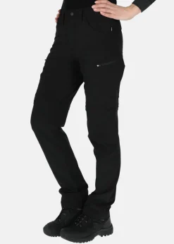 New Swedemount Glittertind Zip-Off Pants W Black/Black