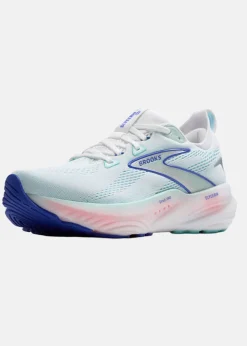 Clearance Brooks Glycerin 22 White/Limpet Shell/Amparo Blue