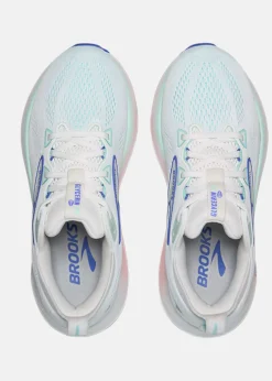 Clearance Brooks Glycerin 22 White/Limpet Shell/Amparo Blue