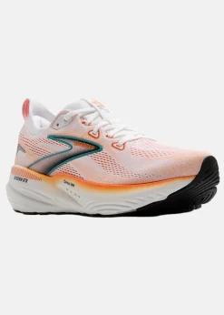 Hot Brooks Glycerin GTS 22 White/Orange/Green Blue Slate