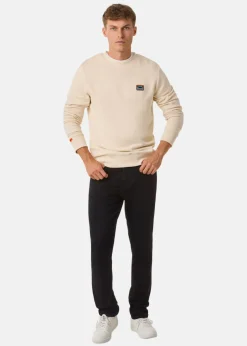 Best Superdry GREAT OUTDOORS EMB RLXD SWEAT Oatmeal Beige