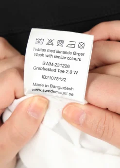 Sale Swedemount Grebbestad Tee 2.0 W White