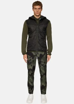 Hot J.lindeberg Gregory Hybrid Hood Forest Green