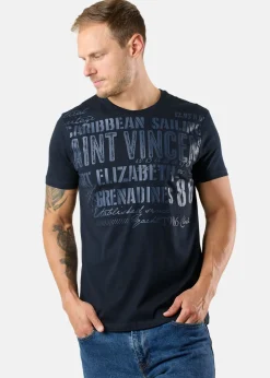 New Saint Vincent Grenada Tee Navy