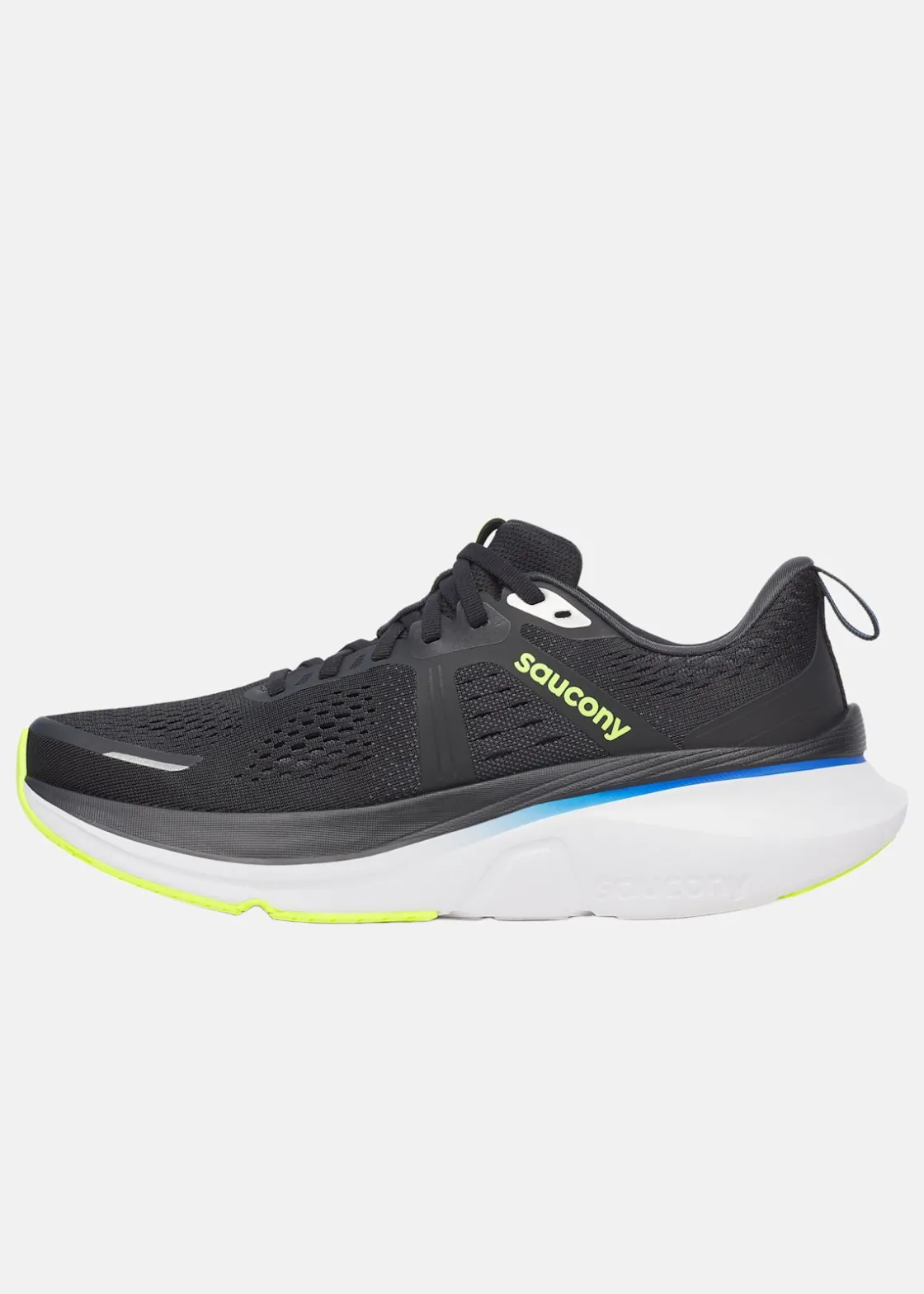 Discount Saucony GUIDE 18 BLACK/LAPIS