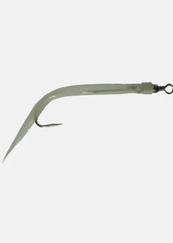 Discount Wiggler Gummi Makk Rigged #8/0 Nat/Lys