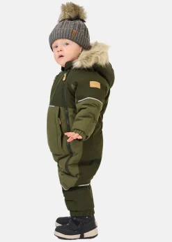Clearance Swedemount Hafjell Baby Overall Dk Olive/Olive