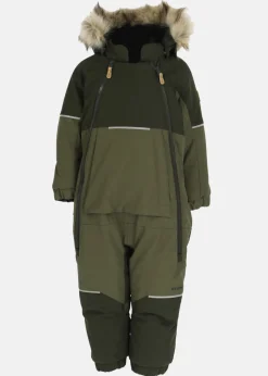 Clearance Swedemount Hafjell Baby Overall Dk Olive/Olive