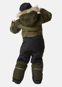 Clearance Swedemount Hafjell Winter Overall JR Dk Olive/Olive