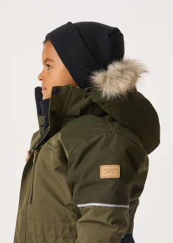 Clearance Swedemount Hafjell Winter Overall JR Dk Olive/Olive