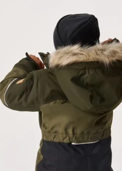 Clearance Swedemount Hafjell Winter Overall JR Dk Olive/Olive
